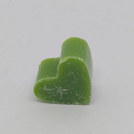 Schafmilchseife: grüner Apfel Herz